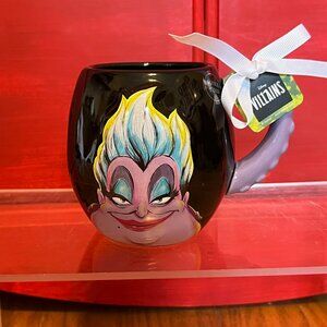 NWT Rae Dunn Disney Ursula Little Mermaid mug Villains collection